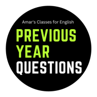 PREVIOUS YEAR QUESTION PAPERS
